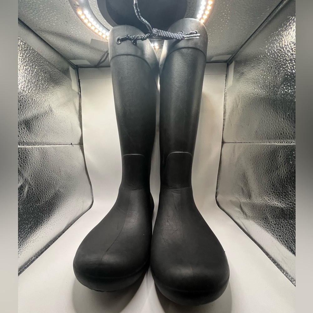 Crocs Shoes | Crocs Freesail Rain Boots Dual Comfort | Black | Women’s 11